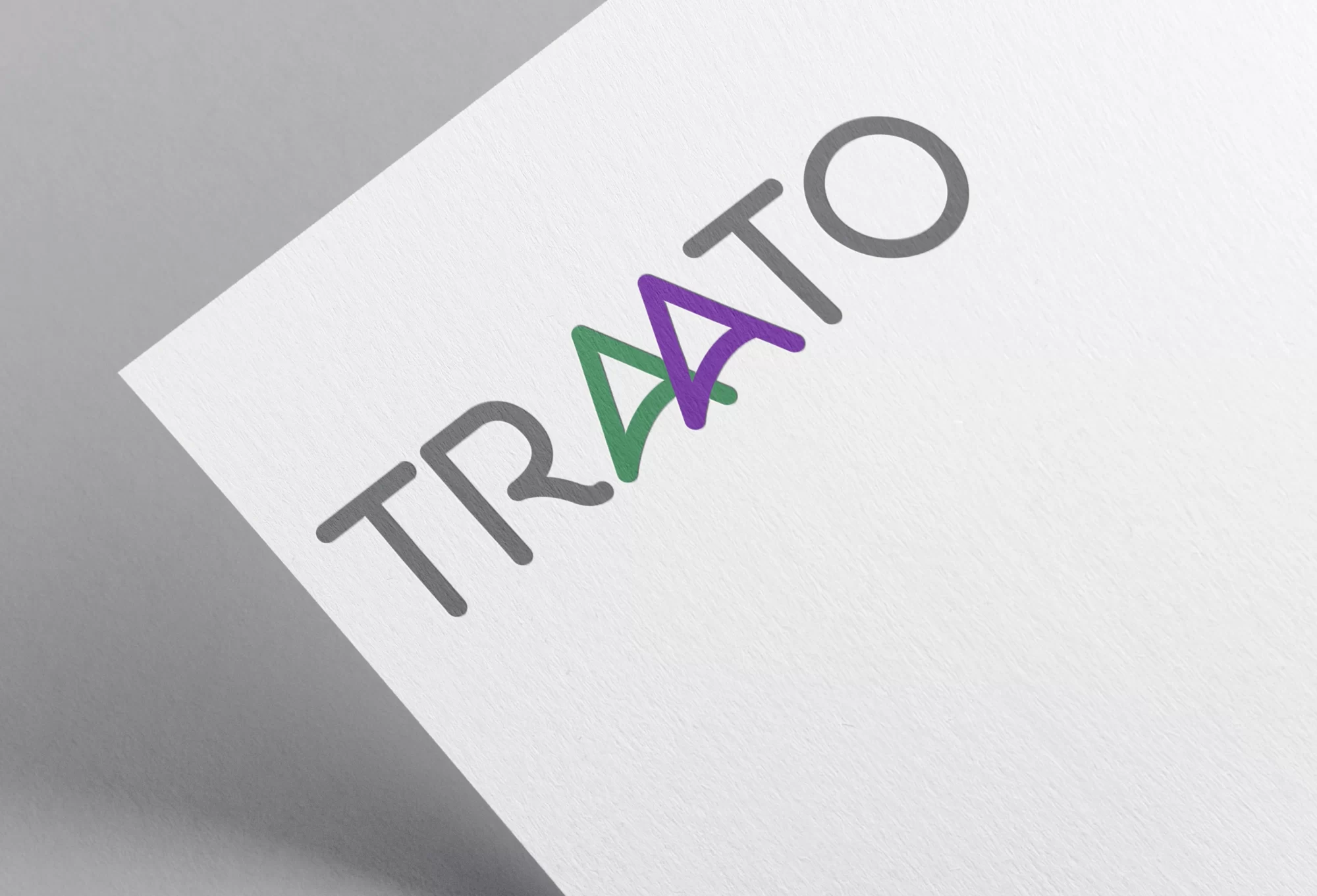 Traato logo mockup